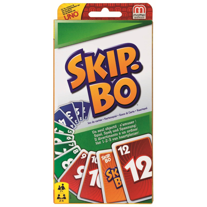 Mattel 52370 - Skip-Bo im Thekendisplay