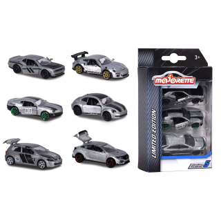 Majorette 212054019 - Limited Edition 5, 3 Pieces Set, 2-sort.