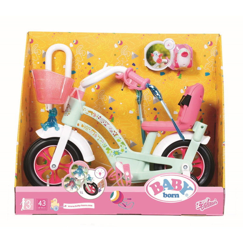 Zapf Creation 827208 - BABY born Play&Fun Fahrrad