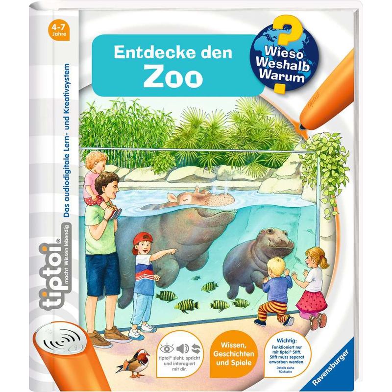 Ravensburger - tiptoi Entdecke den Zoo - Wieso? Weshalb? Warum? - Band 20