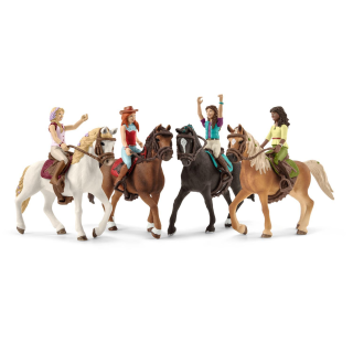 AUSWAHL: Schleich - Bewegliche Reiterinnen - Hannah Sofia Lisa Sarah Horse Club
