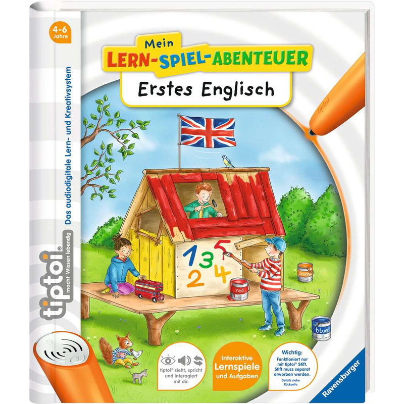 Ravensburger - tiptoi Mein Lern-Spiel-Abenteuer: Erstes Englisch - Wrterbuch