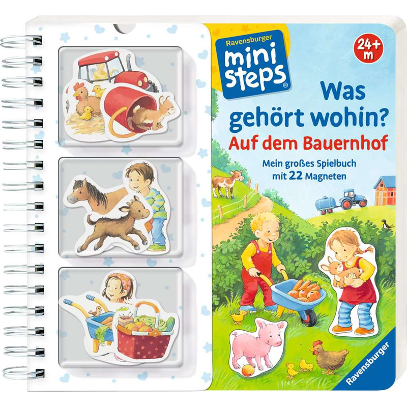 Ravensburger - Auf dem Bauernhof - Bilderbuch Lernbuch Kinderbuch Ministeps