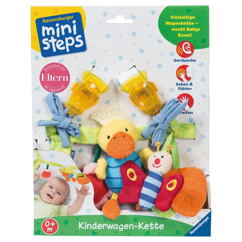 Ravensburger - Kinderwagen-Kette - Greifling Kinderwagenkette Babyspielzeug