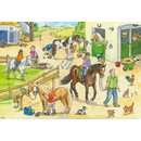 Ravensburger Puzzle: 2 x 24 Teile - Auf dem Pferdehof - Kinderpuzzle Puzzel