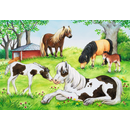 Ravensburger Puzzle: 2 x 24 Teile - Welt der Pferde - Kinderpuzzle Puzzel