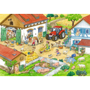 Ravensburger Puzzle: 2 x 24 Teile - Fröhliches Landleben - Kinderpuzzle Puzzel