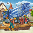 Ravensburger Puzzle: 3 x 49 Teile - Gro?e Baufahrzeuge - Kinderpuzzle Puzzel