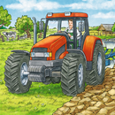 Ravensburger Puzzle: 3 x 49 Teile - Grosse Landmaschinen - Kinderpuzzle Traktor
