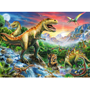 Ravensburger Puzzle: 100 Teile - Bei den Dinosauriern - Kinderpuzzle Puzzel Dino