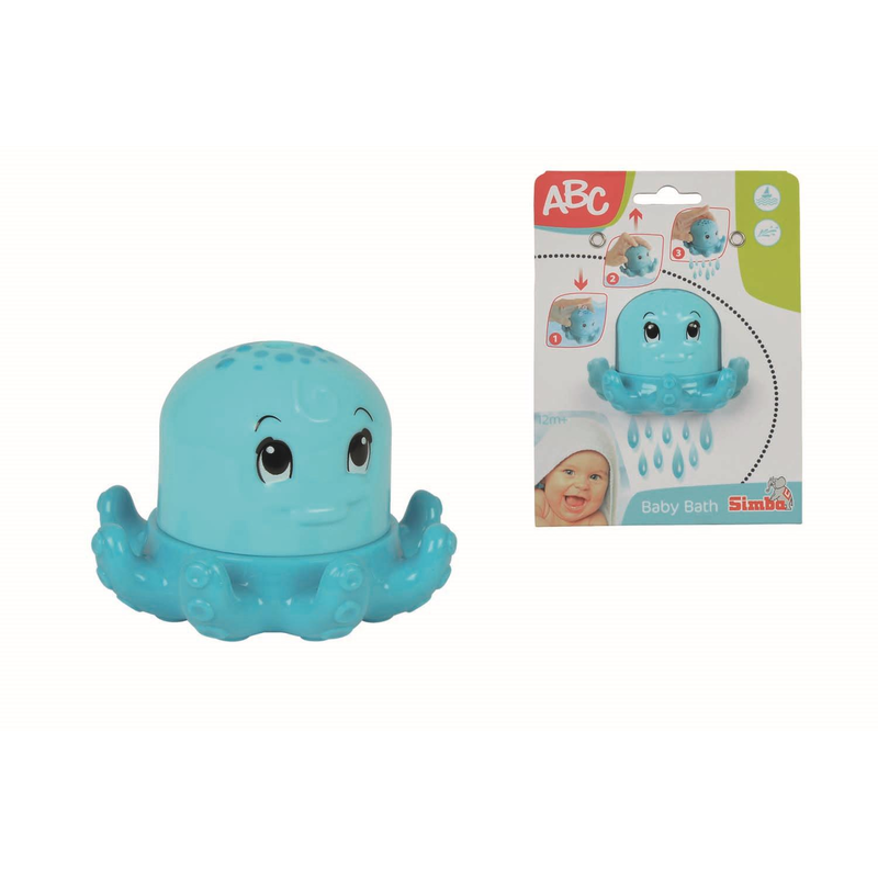 Simba - ABC Badekrake - Badespielzeug Babyspielzeug Wasserspielzeug Badewanne