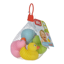 Simba - ABC Badeenten-Set - Quietscheente Gummiente Badespielzeug Babyspielzeug