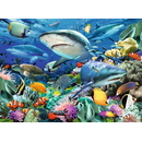 Ravensburger Puzzle: 100 Teile - Riff der Haie - Kinderpuzzle Puzzel Fische