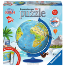 Ravensburger 3D Puzzle: 180 Teile - Kindererde Deutsch 2019 - Puzzle-Ball Globus