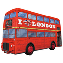 Ravensburger 3D Puzzle: 216 Teile - London Bus - Puzzel Modell Roter Bus