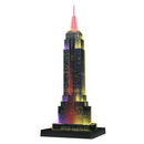 Ravensburger 3D Puzzle: 216 Teile - Empire State Building bei Nacht - LED Puzzel