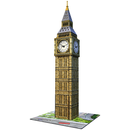 Ravensburger 3D Puzzle: 216 Teile - Big Ben mit Uhr - Erwachsenenpuzzle Puzzel