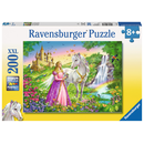 Ravensburger Puzzle: 200 Teile - Prinzessin mit Pferd - Kinderpuzzle Puzzel