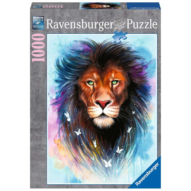 Ravensburger Puzzle: 1000 Teile - Majesttischer Lwe - Erwachsenenpuzzle Puzzel