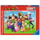 Ravensburger Puzzle: 1000 Teile - Super Mario - Puzzel Mario Kart Nintendo Luigi