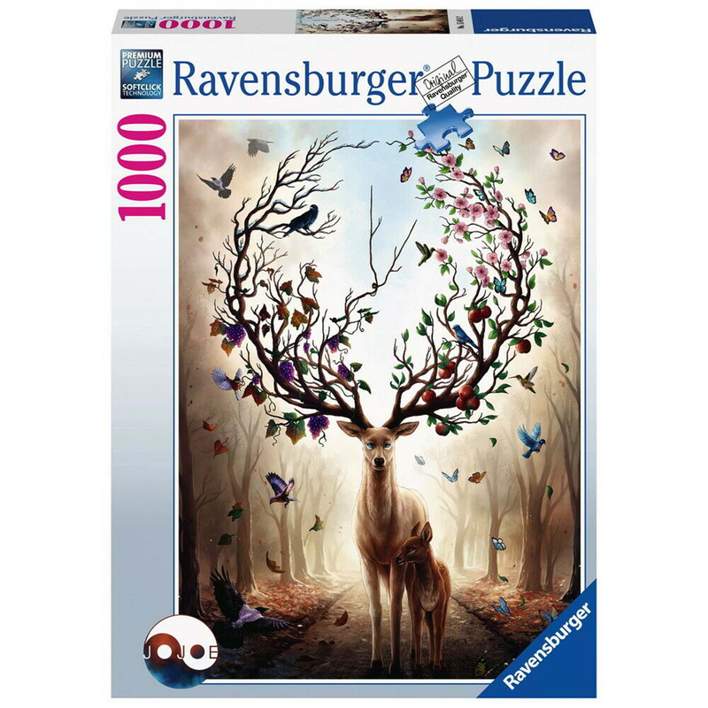 Ravensburger Puzzle: 1000 Teile - Magischer Hirsch - Erwachsenenpuzzle Puzzel