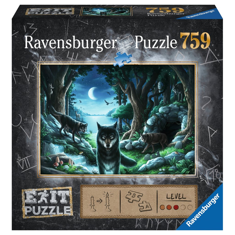 Ravensburger Puzzle: 759 Teile - Exit 7: Wolf - Erwachsenenpuzzle Puzzel