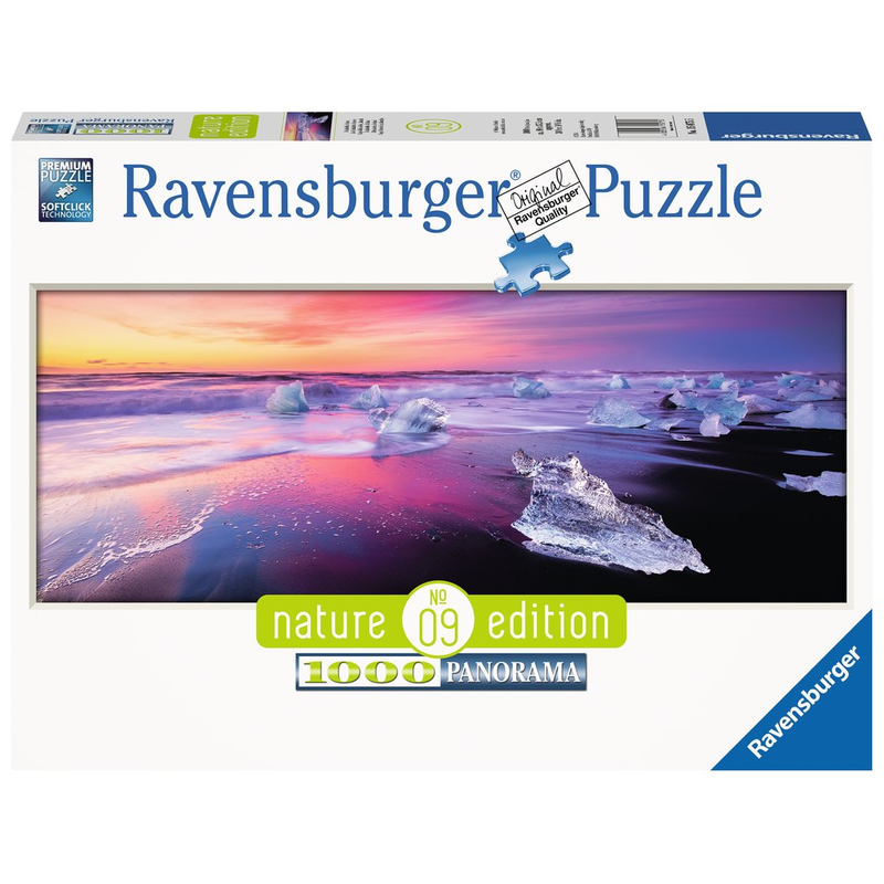 Ravensburger Puzzle: 1000 Teile - Jökulsárlón, Island - Erwachsenenpuzzle Puzzel