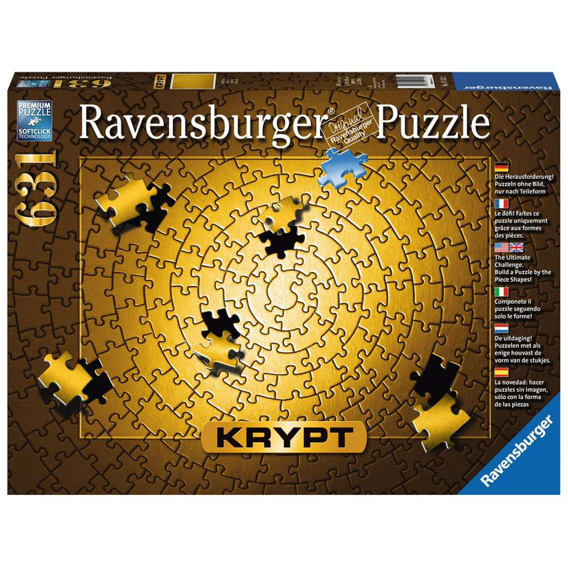 Ravensburger Puzzle: 631 Teile - Krypt Gold - Erwachsenenpuzzle Puzzel
