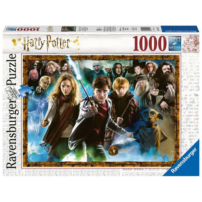 Ravensburger Puzzle: 1000 Teile - Der Zauberschüler Harry Potter - Puzzel
