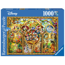 Ravensburger Puzzle: 1000 Teile - Die schsten Disney Themen - Erwachsenenpuzzle