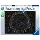 Ravensburger Puzzle: 1500 Teile - Universum - Erwachsenenpuzzle Sternkarte