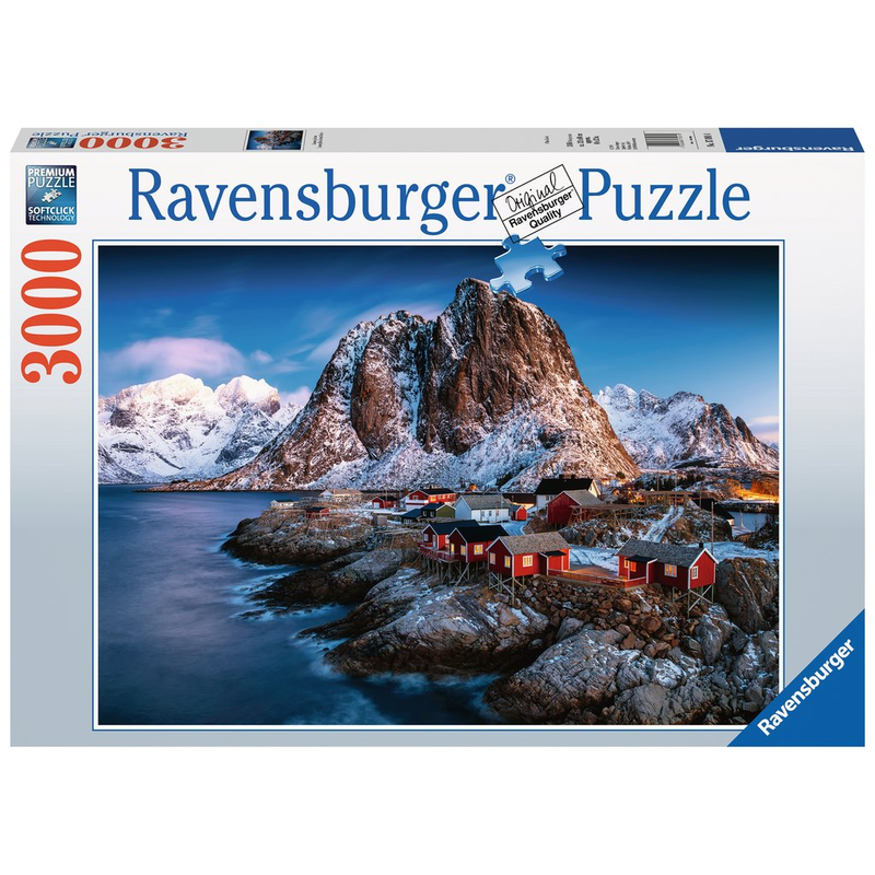 Ravensburger Puzzle: 3000 Teile - Hamnoy, Lofoten - Erwachsenenpuzzle Puzzel