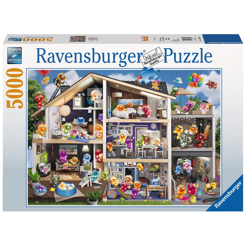 Ravensburger Puzzle: 5000 Teile - Gelini Puppenhaus - Erwachsenenpuzzle Puzzel