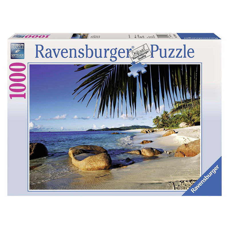 Ravensburger Puzzle: 1000 Teile - Unter Palmen - Erwachsenenpuzzle Puzzel