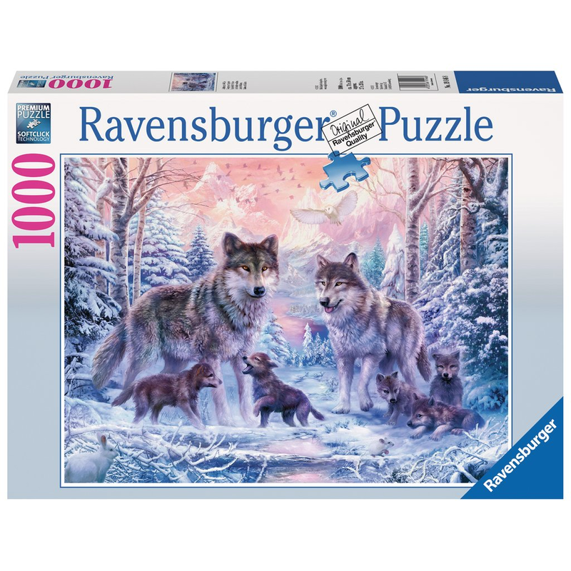 Ravensburger Puzzle: 1000 Teile - Arktische Wlfe - Erwachsenenpuzzle Puzzel