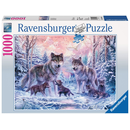 Ravensburger Puzzle: 1000 Teile - Arktische Wölfe - Erwachsenenpuzzle Puzzel