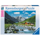Ravensburger Puzzle: 1000 Teile - Karwendelgebirge, Österreich - Puzzel Berge