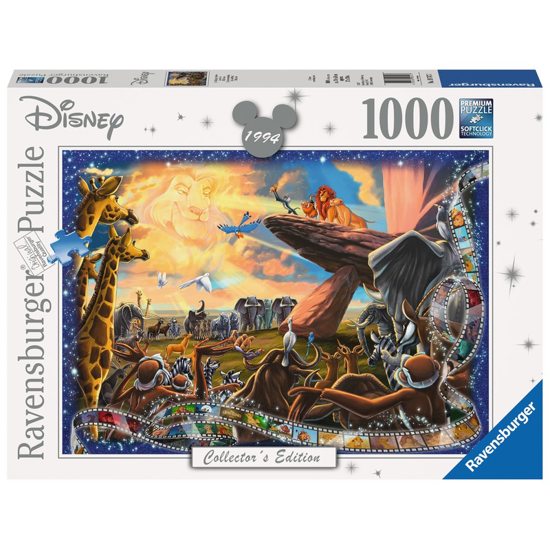 Ravensburger Puzzle: 1000 Teile - Disney: Der König der Löwen - Puzzel Lion King