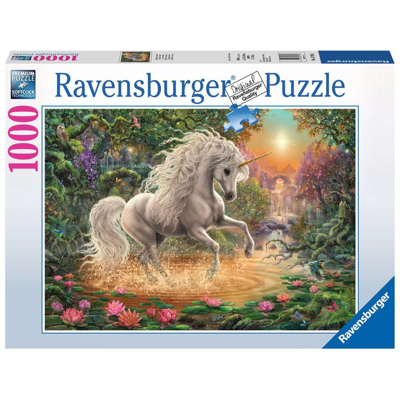 Ravensburger Puzzle: 1000 Teile - Mystisches Einhorn - Erwachsenenpuzzle Puzzel