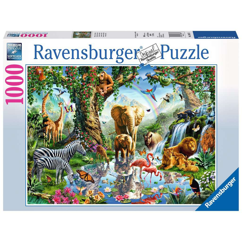 Ravensburger Puzzle 159833 99 Atemberaubende Tiere 1000 Teile 