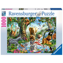 Ravensburger Puzzle: 1000 Teile - Abenteuer im Dschungel - Erwachsenenpuzzle