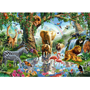 Ravensburger Puzzle: 1000 Teile - Abenteuer im Dschungel - Erwachsenenpuzzle
