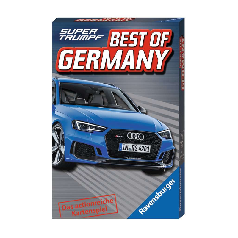 Ravensburger - Best of Germany - Quartett Luxus-Autos Sportwagen