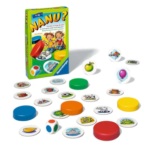 Ravensburger - Nanu - Reisespiel Minispiel Kinderspiel Ratespiel Gedächtnisspiel