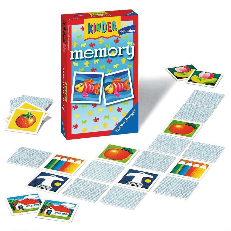 Ravensburger - Kinder Memory - Gedächtnisspiel Reisespiel Legespiel Kindermemory