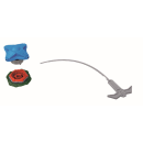 Simba 106064280 - Spinfighter Metal Battle, 3-sort. - 1 St&uuml;ck