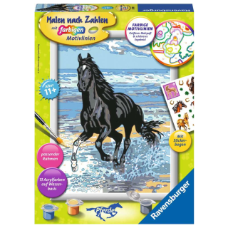 Ravensburger - Pferd am Strand - Malen nach Zahlen Pferde am Meer