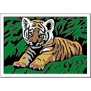 Ravensburger - Süßer Tiger - Malen nach Zahlen Tigerbaby Dschungel