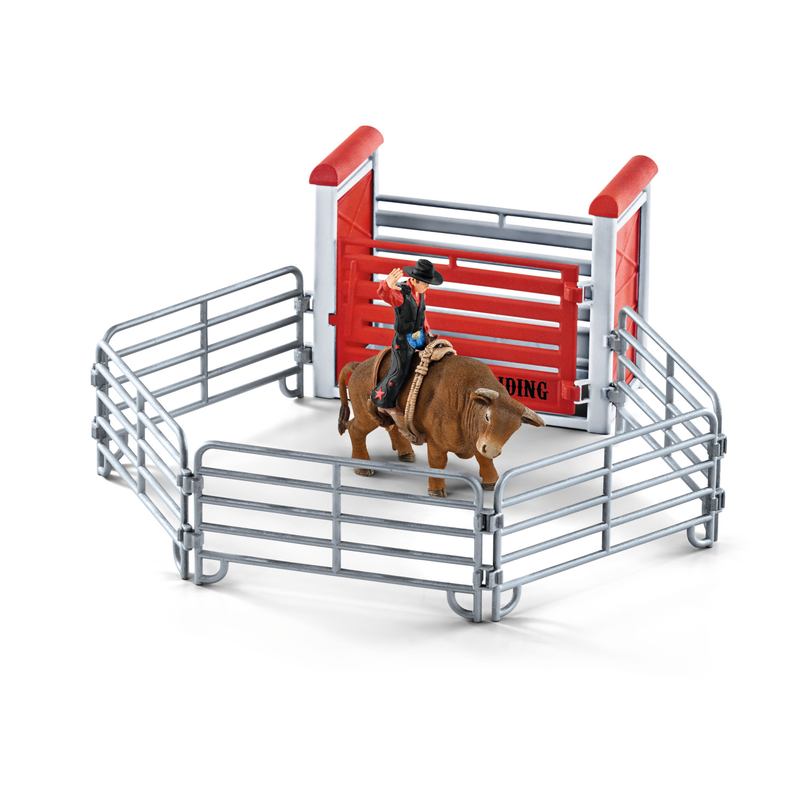 Schleich 41419 - Bull riding mit Cowboy - Farm World