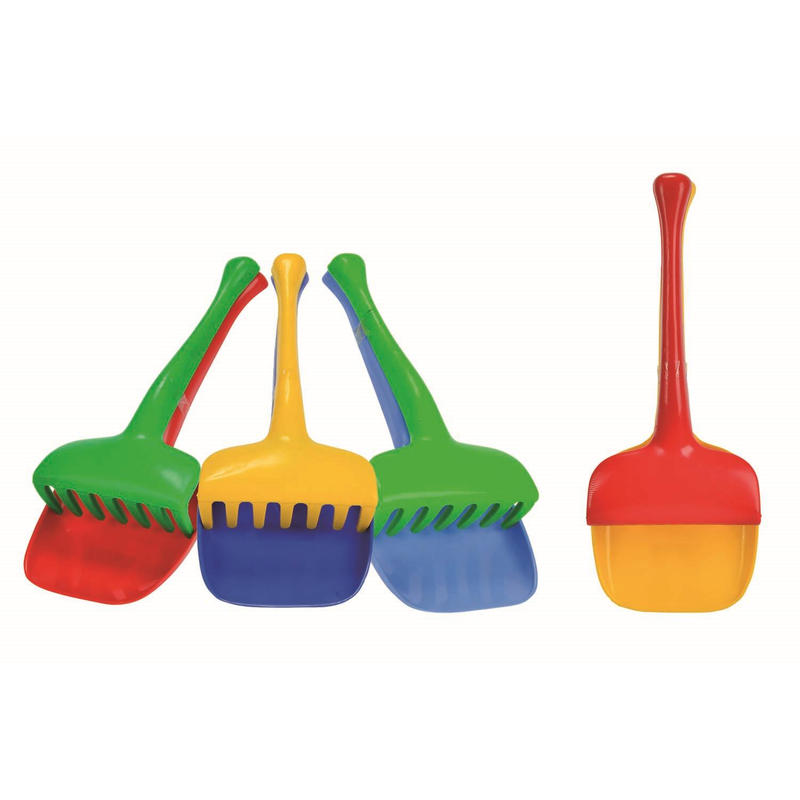 Simba - Schaufelset & Rechenset - Set Sandkastenspielzeug Sandspielzeug Schippe